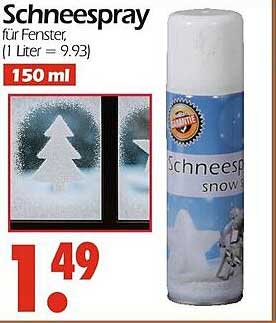 Schne spray für Fenster - 150 ml