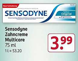 Sensodyne Zahnpasta Multicare 75 ml