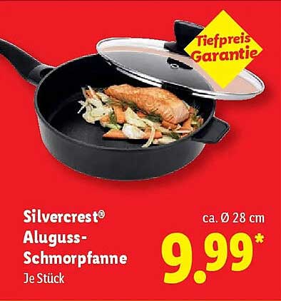 Silvercrest® Aluguss-Schmorpanne Je Stück
