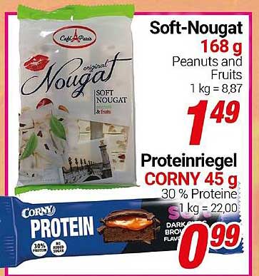 Soft-Nougat 168 g für nur 1,49 €
