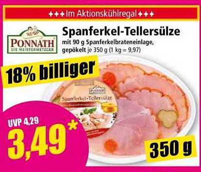 Spanferkel-Tellersülze von Ponnath