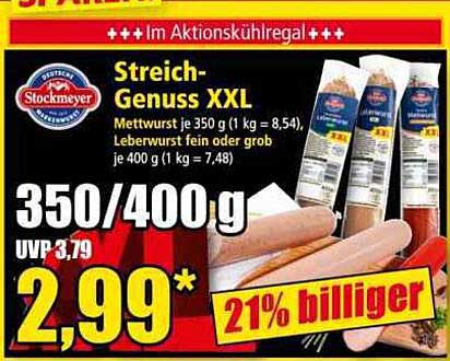 Streich-Genuss XXL von Stockmeyer