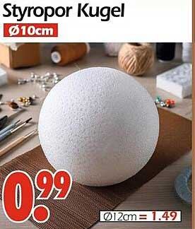 Styropor Kugel Ø10cm