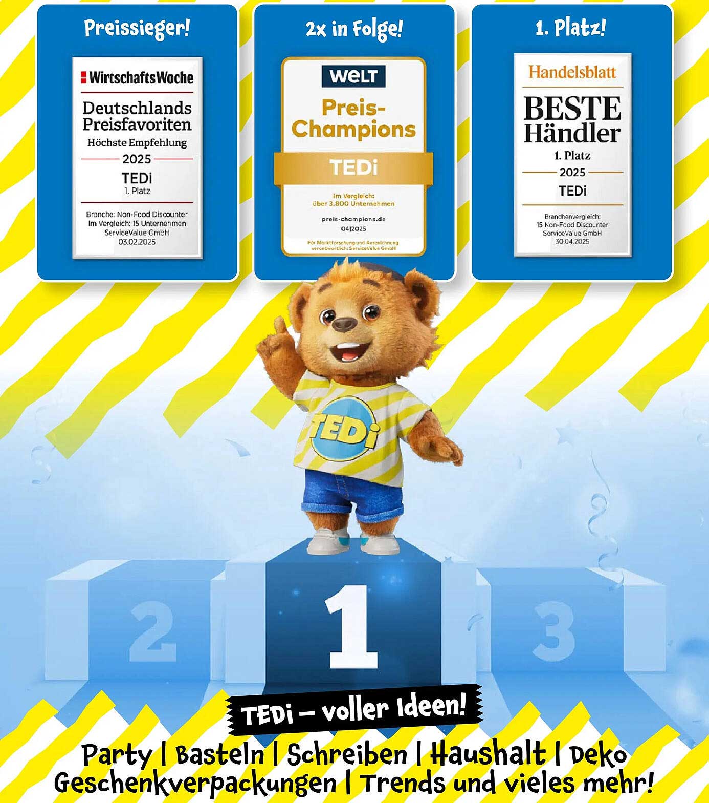 TEDi - voller Ideen!