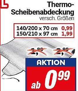 Thermo-Scheibenabdeckung – verschiedene Größen