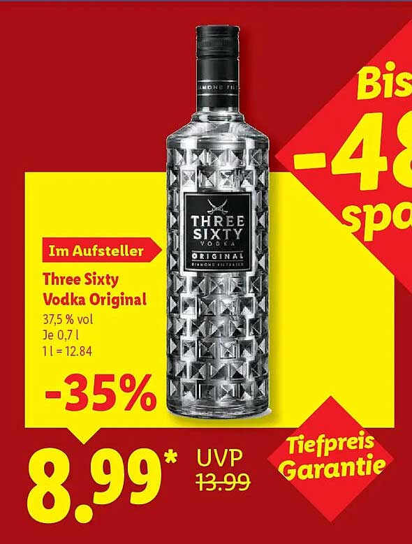 Three Sixty Vodka Original