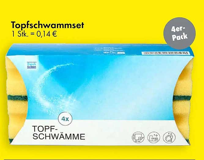 Topfschwammset