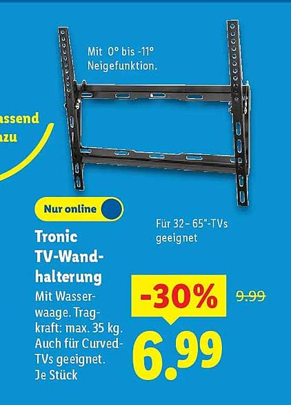 Tronic TV-Wandhalterung