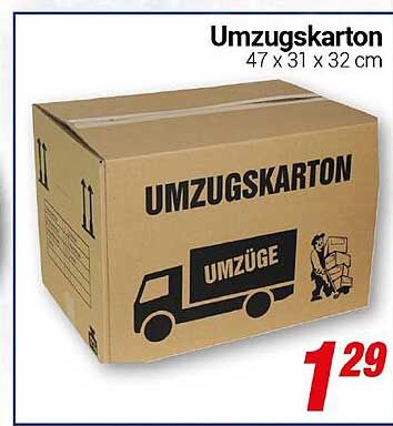 Umzugskarton 47 x 31 x 32 cm