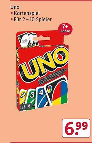 Uno Kartenspiel für 2 - 10 Spieler