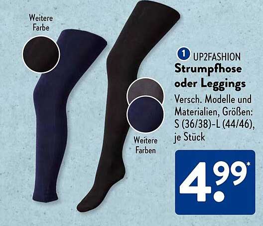 UP2FASHION Strumpfhose oder Leggings