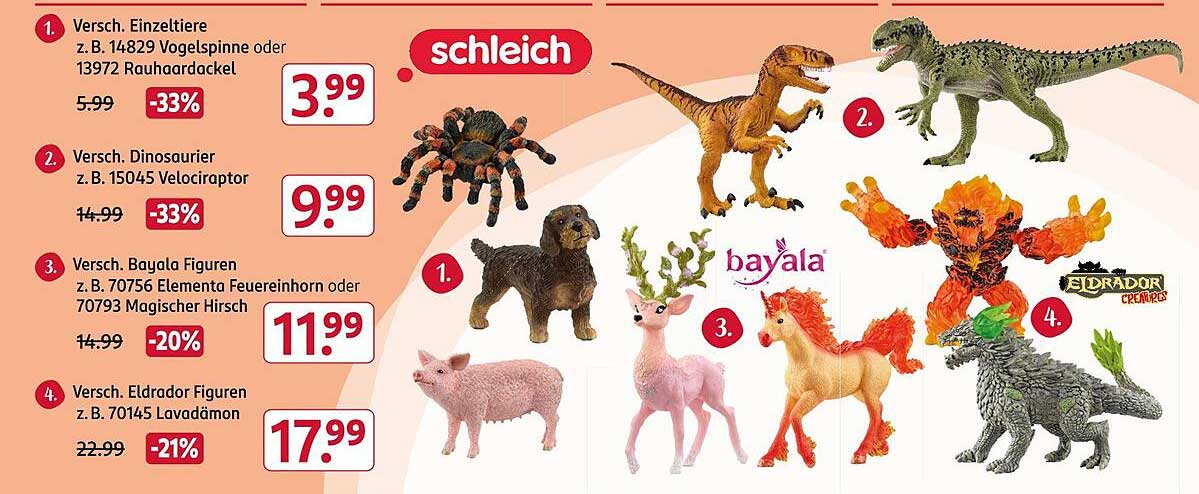 Versch. Dinosaurier - 15045 Velociraptor für 9,99 €