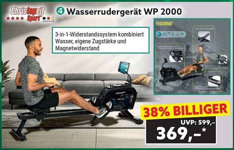Wasserrudergerät WP 2000