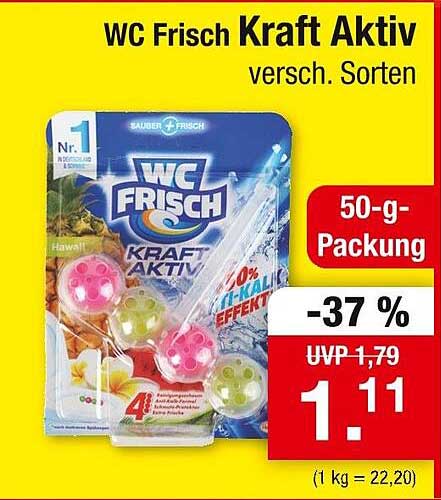 WC Frisch Kraft Aktiv