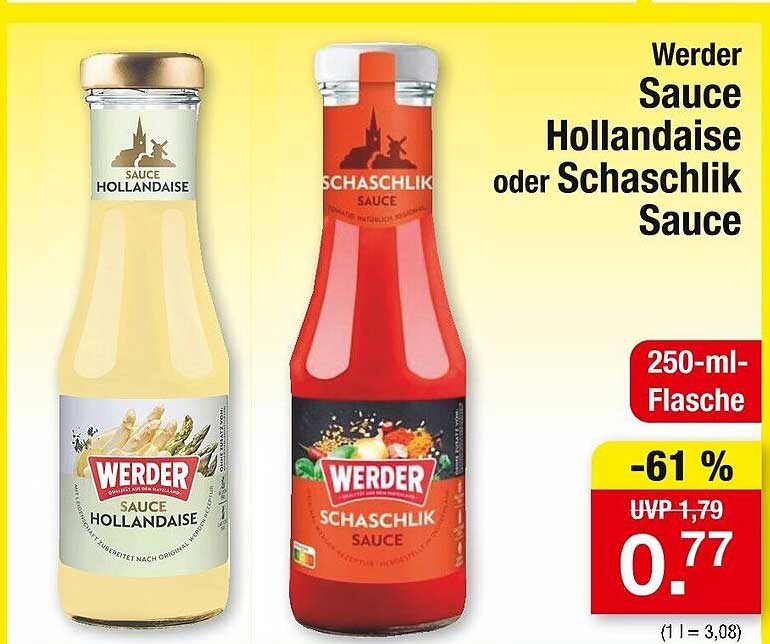 Werder Sauce Hollandaise oder Schaschlik Sauce