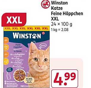 Winston Katze Feine Häppchen XXL