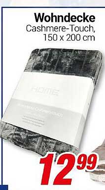 Wohndecke Cashmere-Touch, 150 x 200 cm
