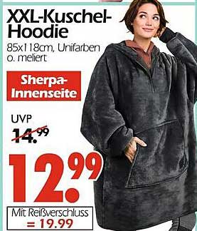 XXL-Kuschel-Hoodie