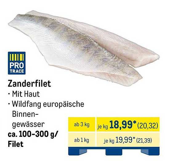 Zanderfilet – frisch und köstlich! 