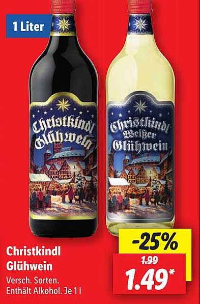 Christkindl Glühwein  
Christkindl Weißer Glühwein