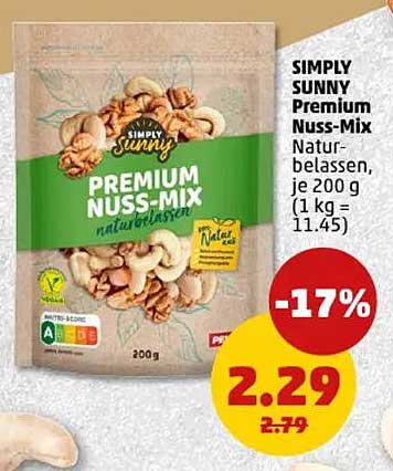 SIMPLY SUNNY Premium Nuss-Mix