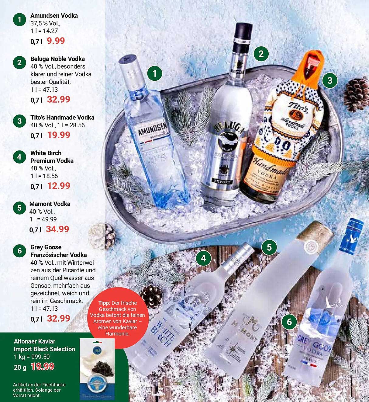 Elegantes Vodka Angebot Diese Woche Ebenbild