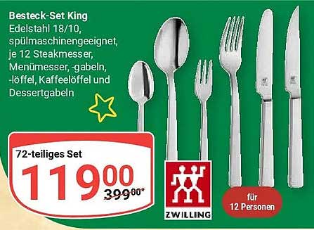 Erstaunlich Besteck King Zwilling Bild