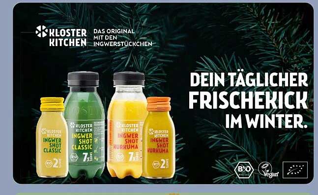 Kloster Kitchen Ingwer Shot Rewe