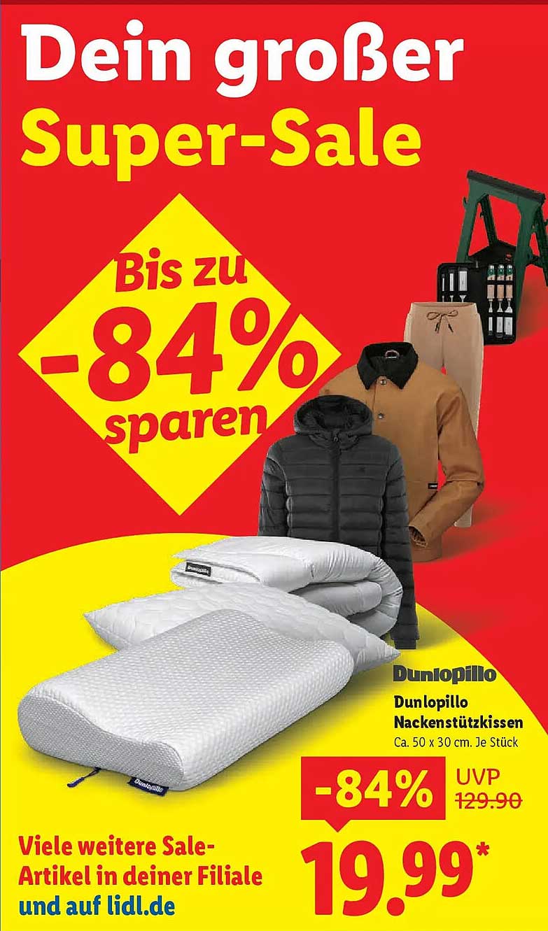 Wunderbar Dunlopillo Nackenstã¼tzkissen 30 X 50 Cm Bild