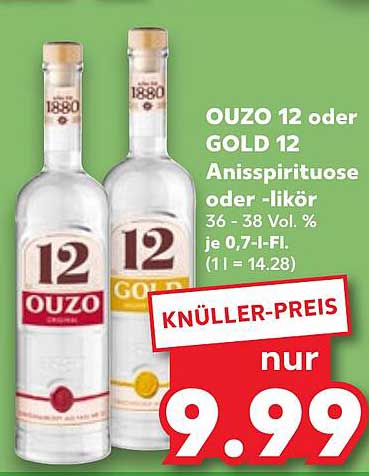 Faszinierend Ouzo 12 Gold Oder Rot Ebenbild