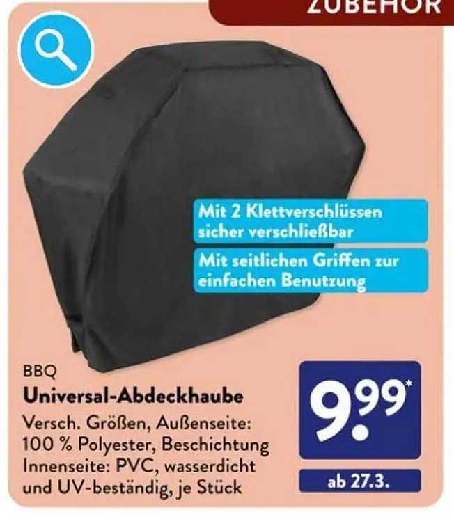 BBQ Universal-Abdeckhaube
