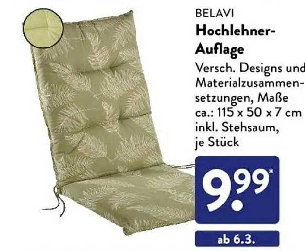 BELAVI Hochlehner-Auflage