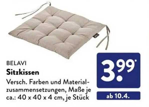BELAVI Sitzkissen