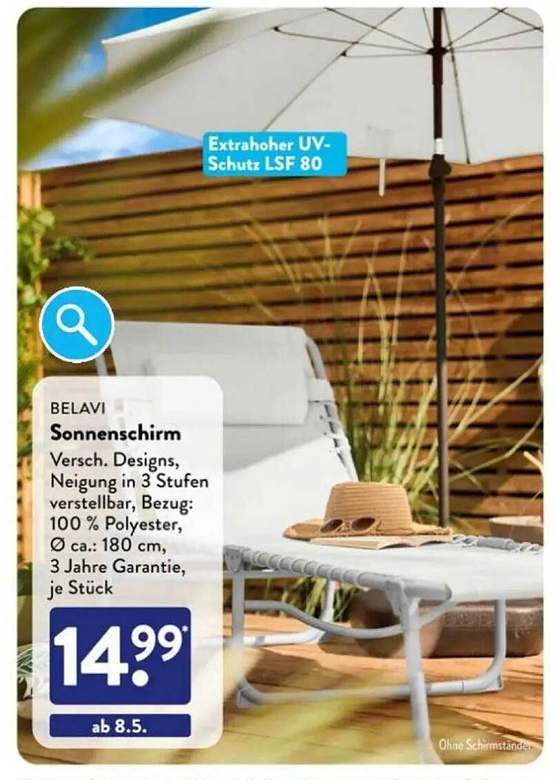 BELAVI Sonnenschirm