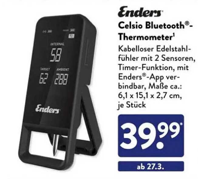 Enders Celsio Bluetooth®-Thermometer