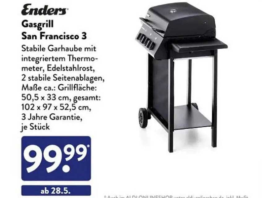 Enders Gasgrill San Francisco 3