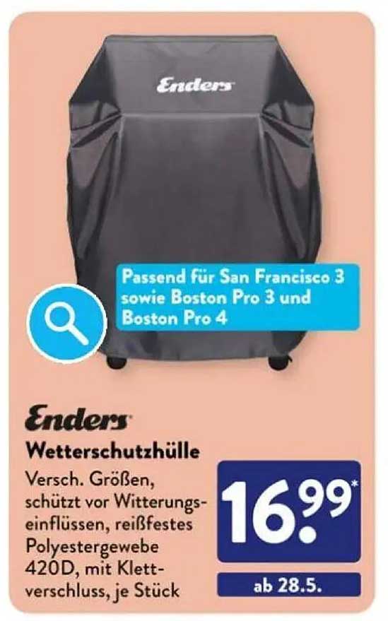 Enders Wetterschutzhülle