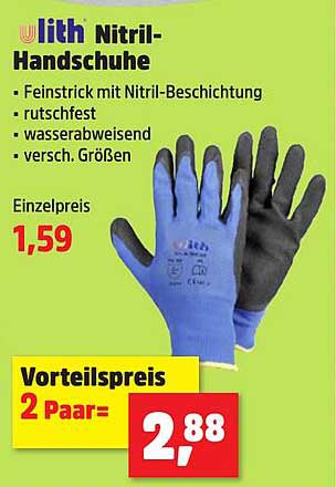 Ulith Nitril-Handschuhe