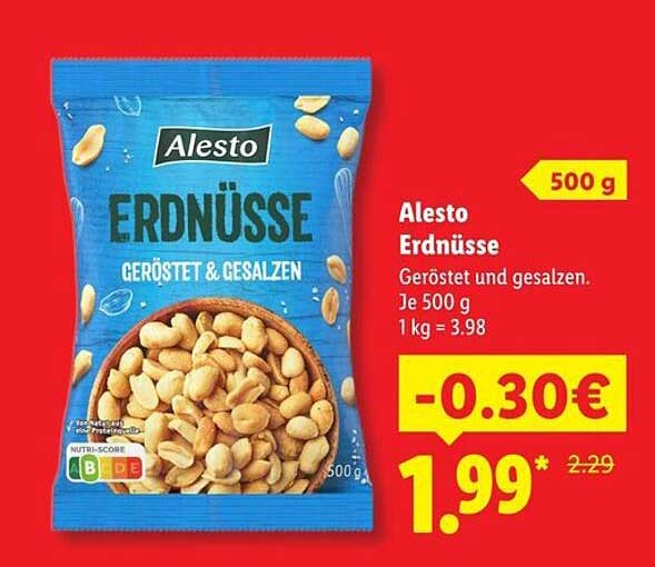 Alesto Erdnüsse