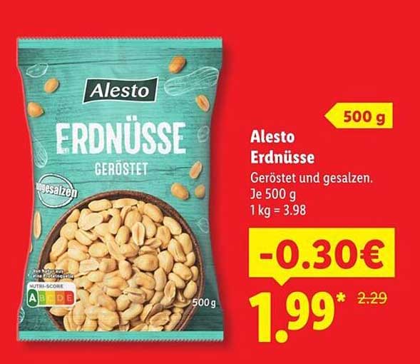 Alesto Erdnüsse
