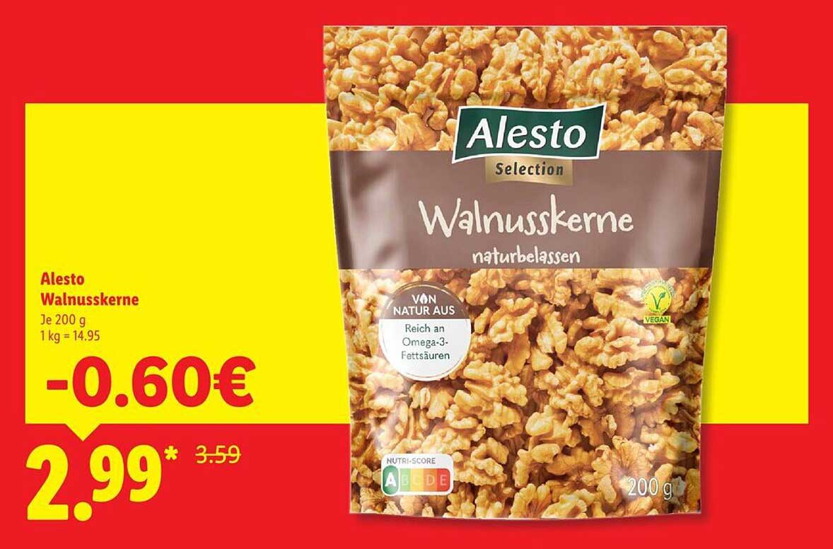Alesto Walnüsse naturell
