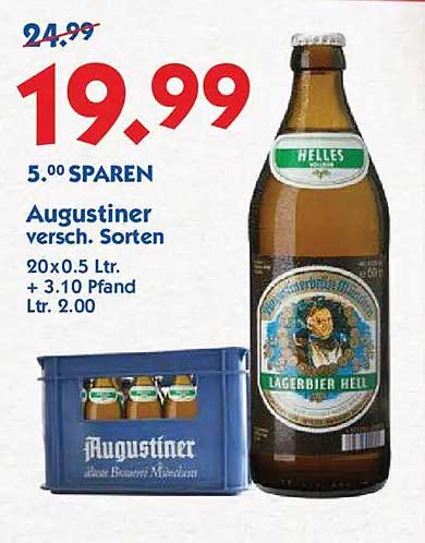 Augustiner versch. Sorten