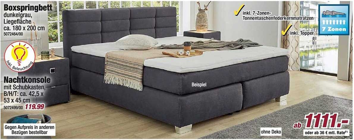 Wunderschne Poco Boxspringbett Angebot Bild