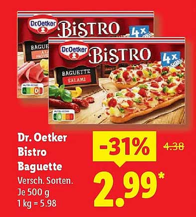 Dr. Oetker Bistro Baguette