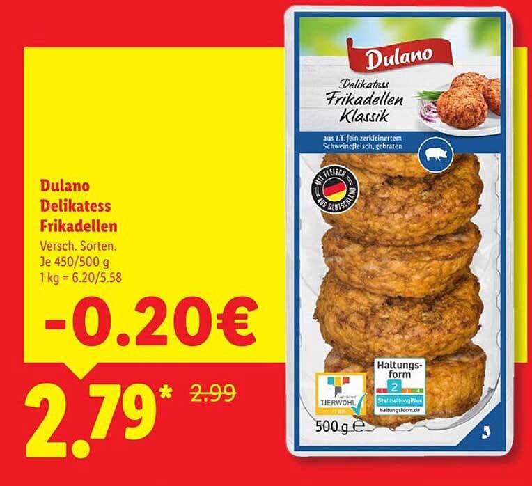 Dulano Delikatess Frikadellen