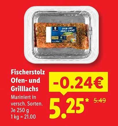 Fischerstolz Ofen- und Grilllachs
