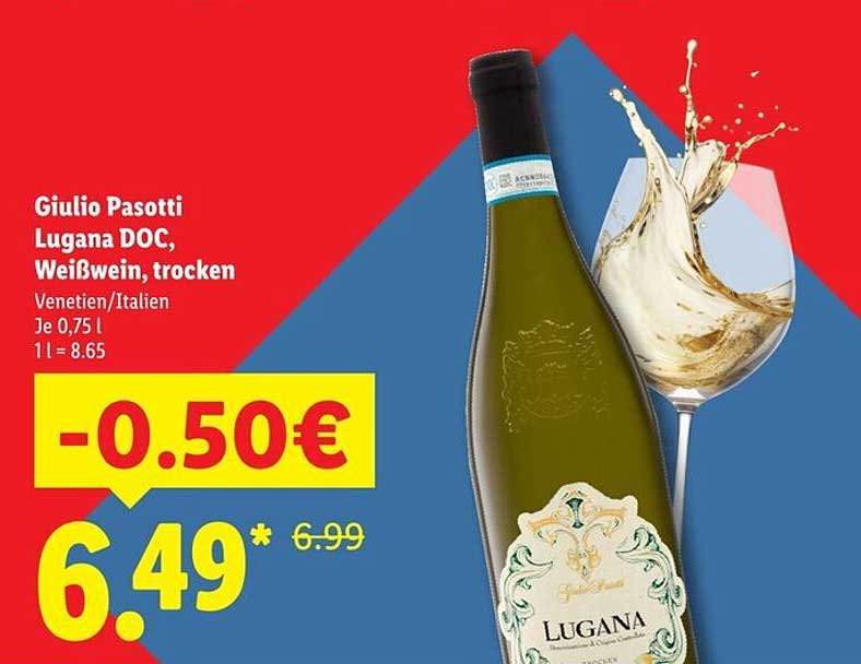 Giulio Pasotti Lugana DOC, Weißwein, trocken