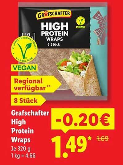 Grafschafter High Protein Wraps