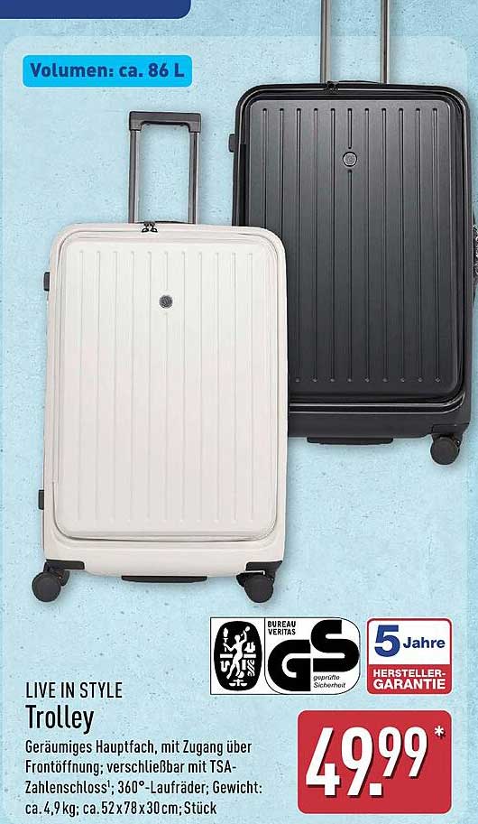 LIVE IN STYLE Trolley
