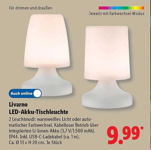 Schne Lidl Led Tischleuchte Ebenbild